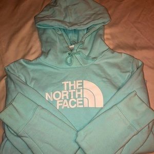 The North Face hooded sweatshirt